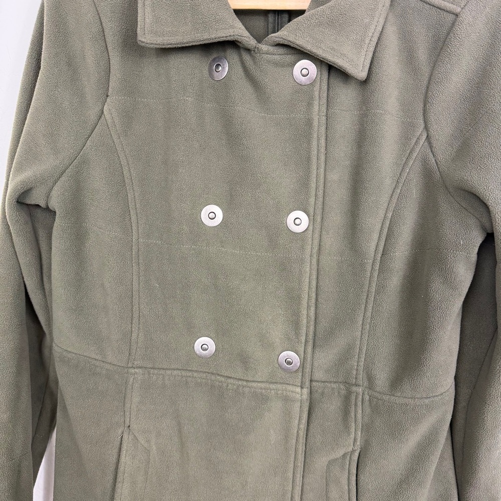 Athleta Fleece Switchback‎ Double Breasted Pea Coat - Picture 5 of 9